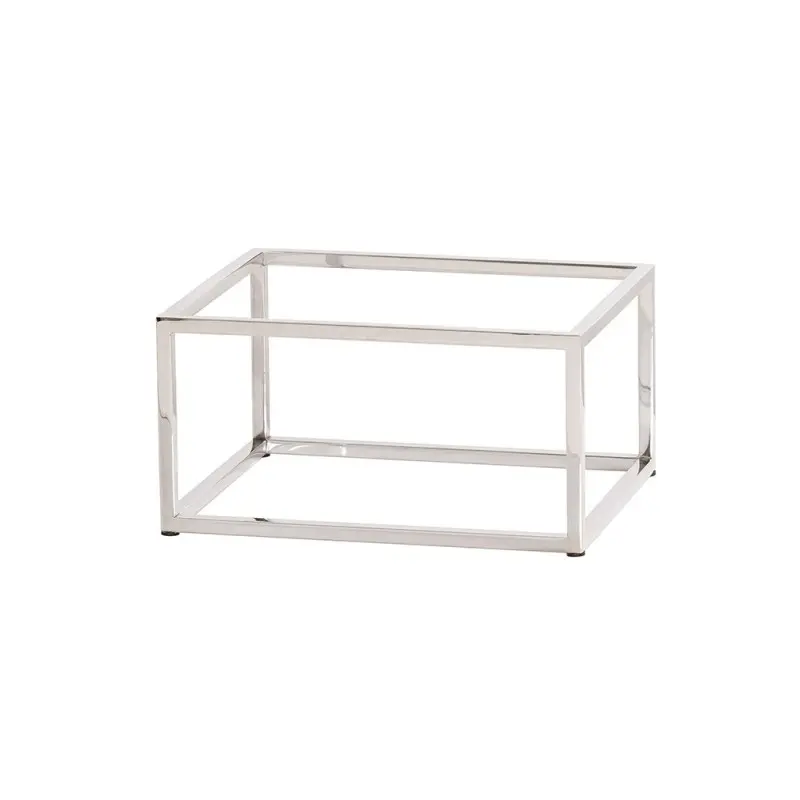 Cal-Mil Chrome Riser - 10 x 12 x 6.75 Cal-Mil Chrome Riser - 10 x 12 x 6.75