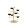 Cal-Mil Brooklyn Glass Cocktail Tower