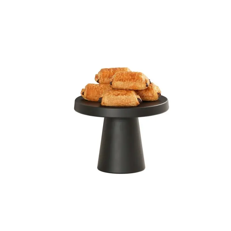 Cal-Mil 12 Dia x 7.5 H Pedestal Cake Stand - Black Cal-Mil 12 Dia x 7.5 H Pedestal Cake Stand - Black