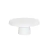 Cal-Mil 12 Dia x 4.25 H Pedestal Cake Stand - White