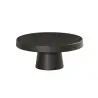 Cal-Mil 12 Dia x 4.25 H Pedestal Cake Stand - Black