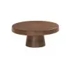 Cal-Mil 10.25 Dia x 4.25 H Pedestal Cake Stand - Walnut