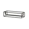 Cal-Mil Black 3 Jar Holder - 3" H