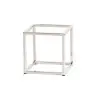Cal-Mil Chrome Cube Riser - 8"