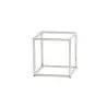 Cal-Mil Chrome Cube Riser - 10"