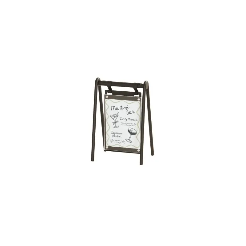 Cal-Mil Onyx 4 x 6 Hanging Signage