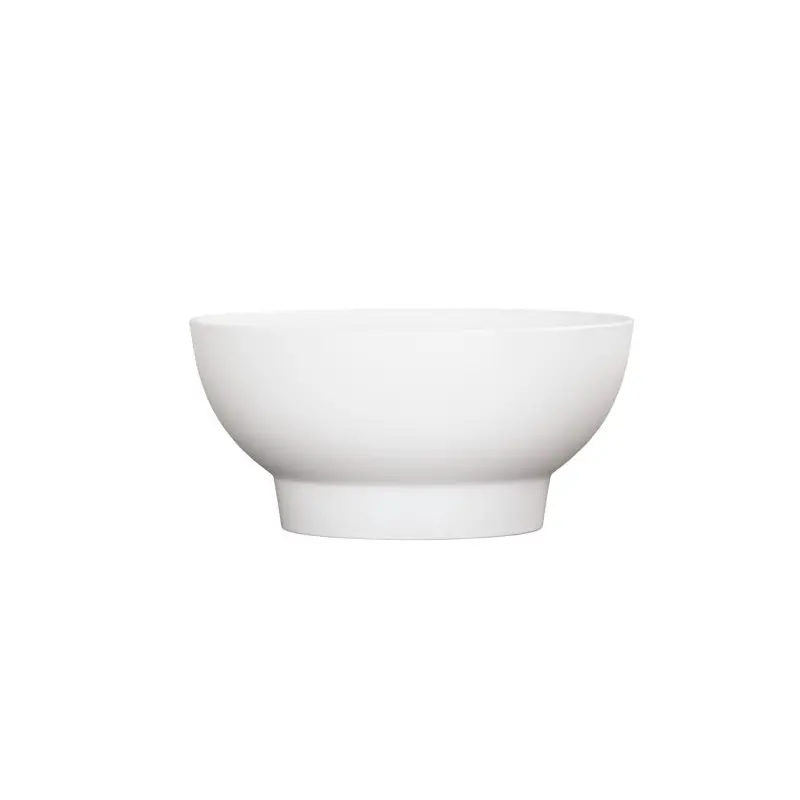 Cal-Mil White Footed Bowl - 10"