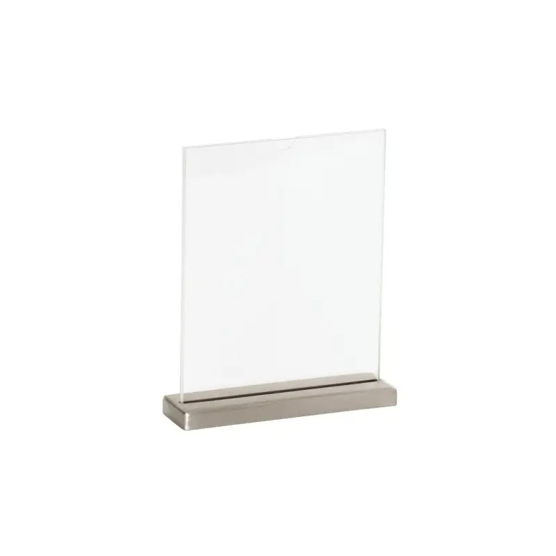 Cal-Mil 8.5 x 11 Stainless Signholder