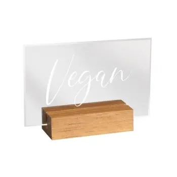 Cal-Mil Madera Vegan Sign