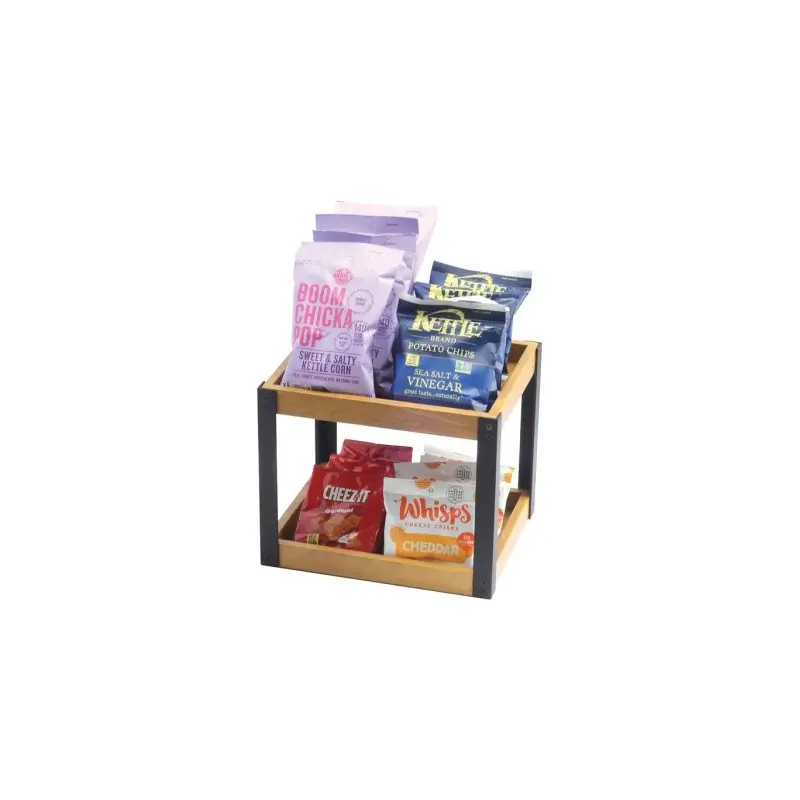 Cal-Mil Madera 2 Tier Merchandiser