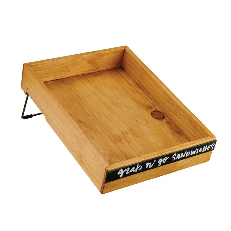 Cal-Mil Madera Write - On Adjustable Merchandiser