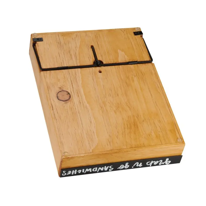 Cal-Mil Madera Write - On Adjustable Merchandiser