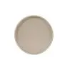 Cal-Mil Hudson 6" Melamine Melamine Plate - Taupe