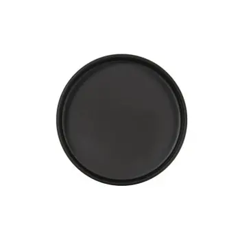 Cal-Mil Hudson 6" Melamine Melamine Plate - Black