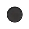Cal-Mil Hudson 6" Melamine Melamine Plate - Black