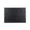 Cal-Mil Melamine Faux Slate Tray Black