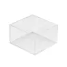 Cal-Mil 5 x 5 x 3 5 Sided Box - Clear