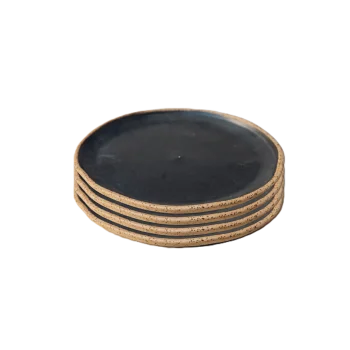 Out of the Blue Lava Salad Plate - Diameter: 8.2"