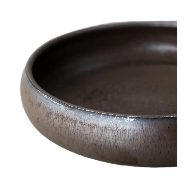 Out of the Blue Lava Metallic Deep Plate - S - Diameter: 6.3" Height: 1.6" Out of the Blue Lava Metallic Deep Plate - S - Diameter: 6.3" Height: 1.6"