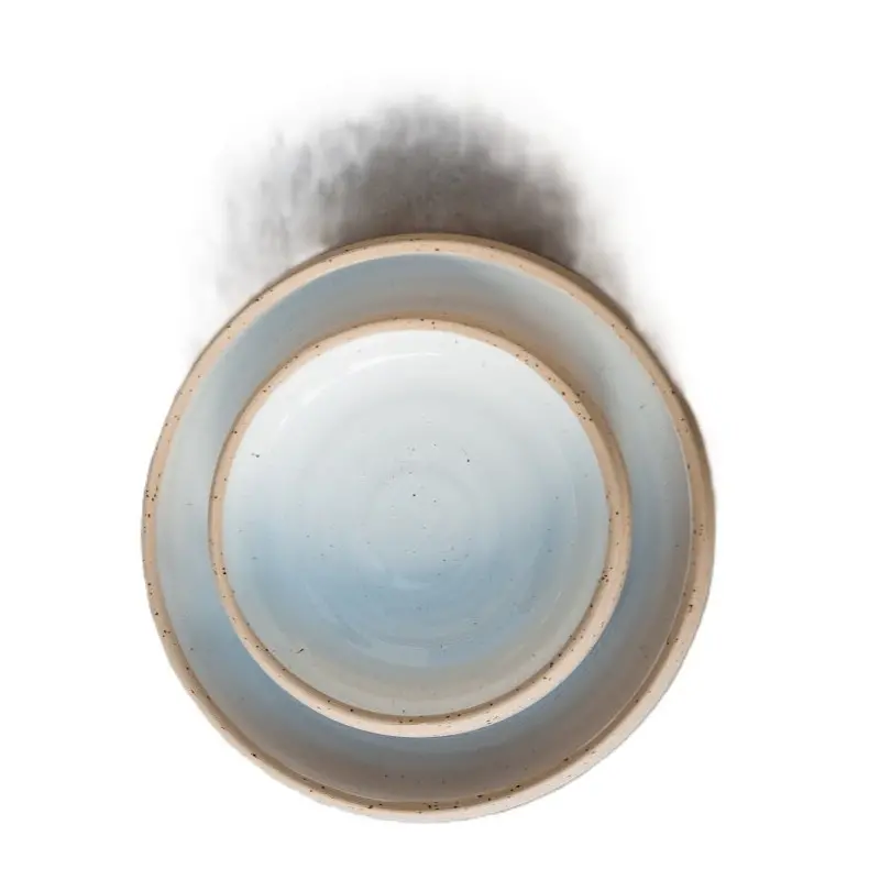 Out of the Blue Kronos Medium Bowl - Diameter: 8.5" Height: 2.3"