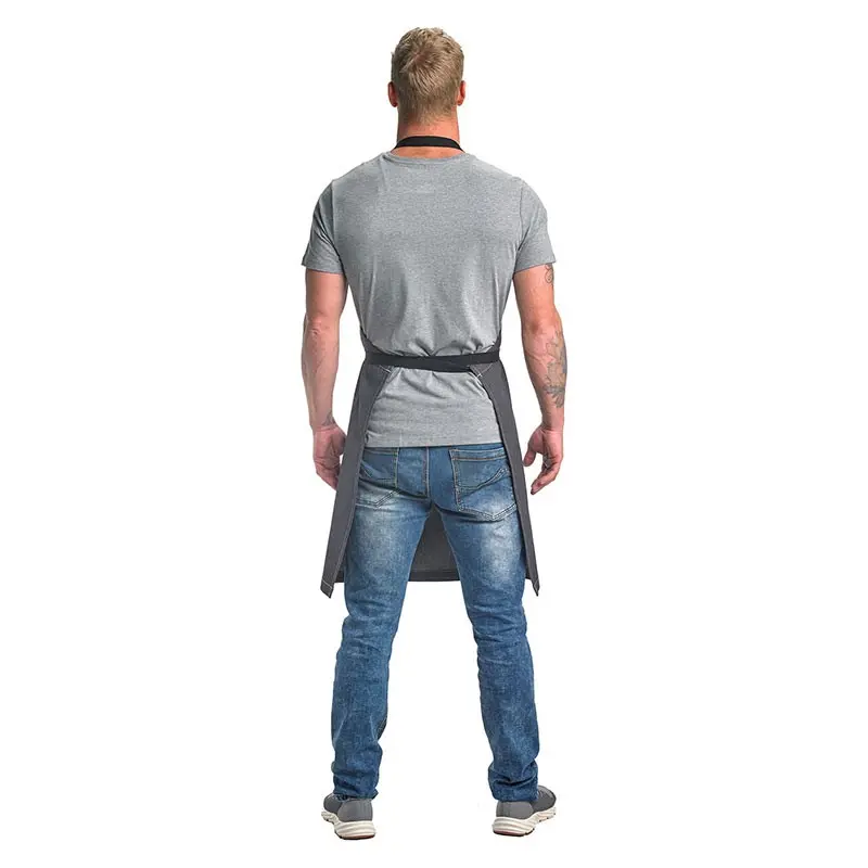 Mercer Culinary Scout Bib Apron - Charcoal Gray Mercer Culinary Scout Bib Apron - Charcoal Gray