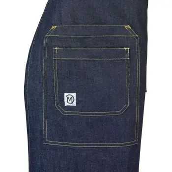 Mercer Culinary Talon Bistro Apron - Indigo Denim