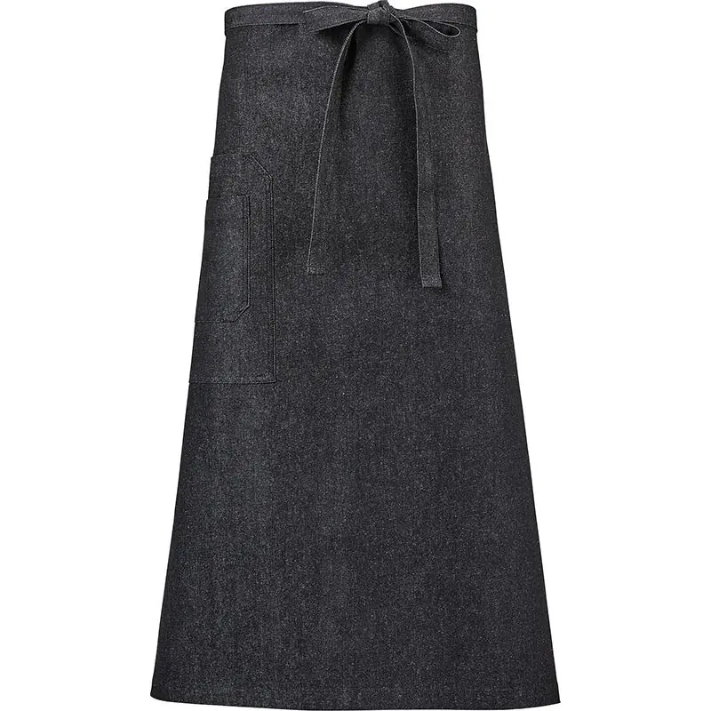Mercer Culinary Talon Bistro Apron - Black Denim Mercer Culinary Talon Bistro Apron - Black Denim