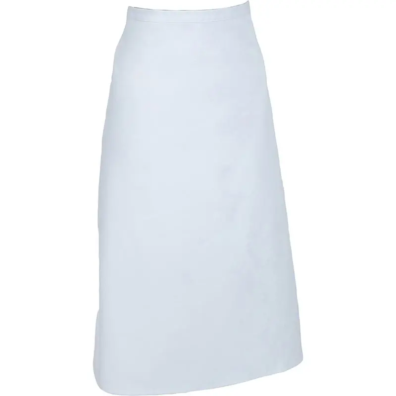 Mercer Culinary 2 - Sided Bistro Apron - White - 33" x 29" - Mercer Culinary 2 - Sided Bistro Apron - White - 33" x 29" -