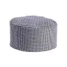Mercer Culinary Baker's Skull Cap - No Mesh - Hounds Tooth -