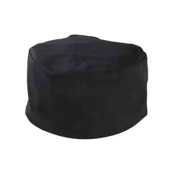 Mercer Culinary Baker's Skull Cap - No Mesh - Black -