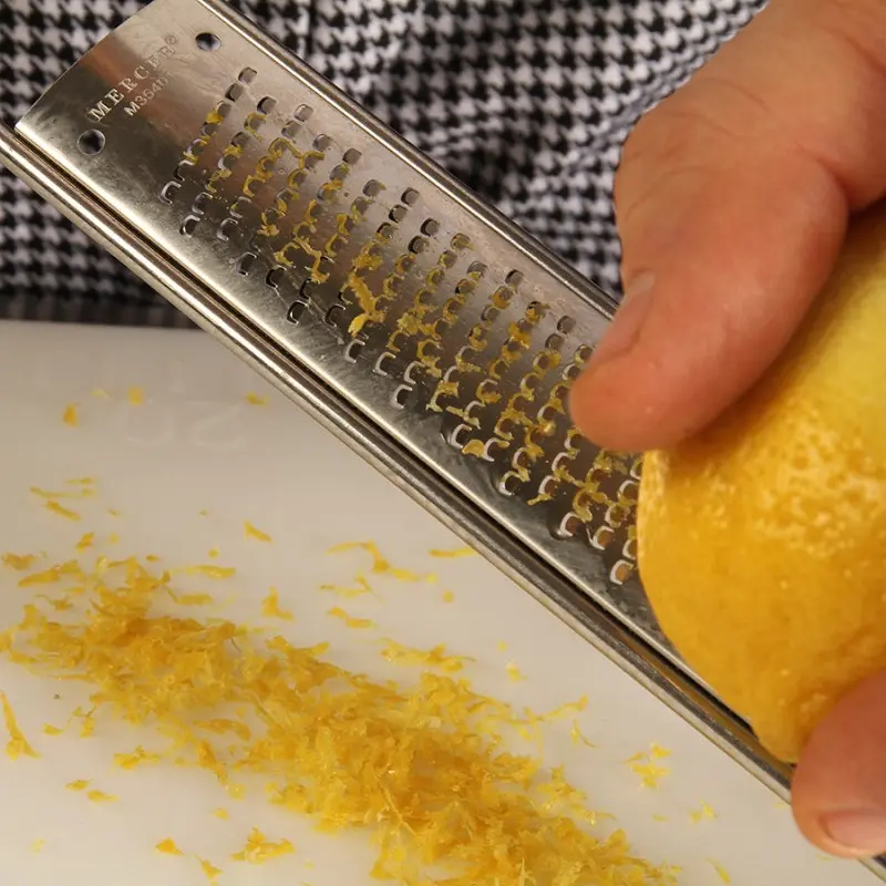 Mercer Culinary Grates Fine Zester - Mercer Culinary Grates Fine Zester -