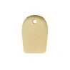 Mercer Culinary Silicone Plating Wedge - Plain Edge -