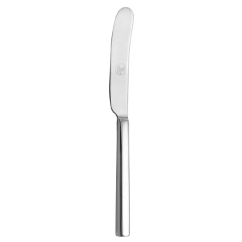 Broggi Gualtiero Marchesi Collection Stainless Steel Butter Knife Solid Handle - Set of 12
