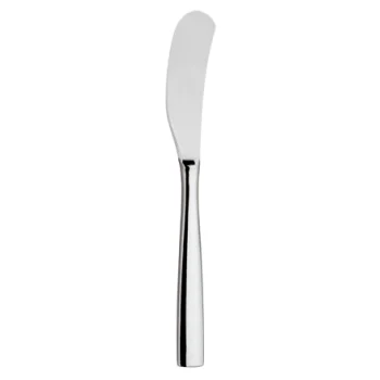 Broggi Impulso Collection Silver Plated Butter Knife Solid Handle - Set of 12