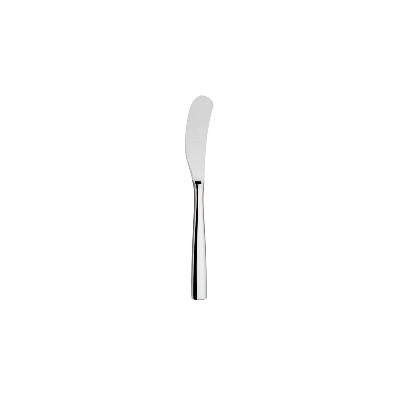 Broggi Impulso Collection Silver Plated Butter Knife Solid Handle - Set of 12