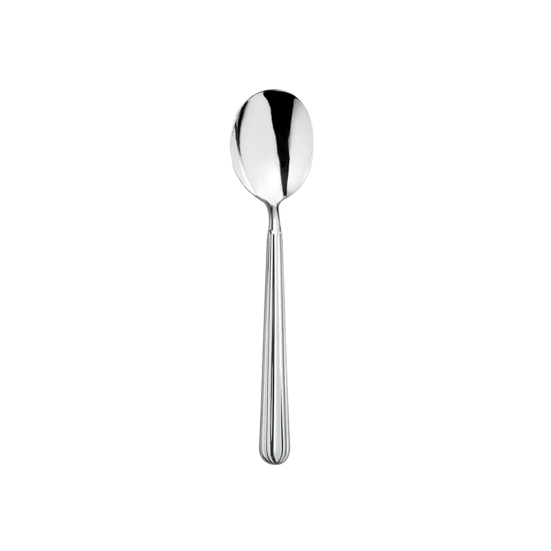 Broggi Metropolitan Collection Stainless Steel Soup Spoon - Set of 12