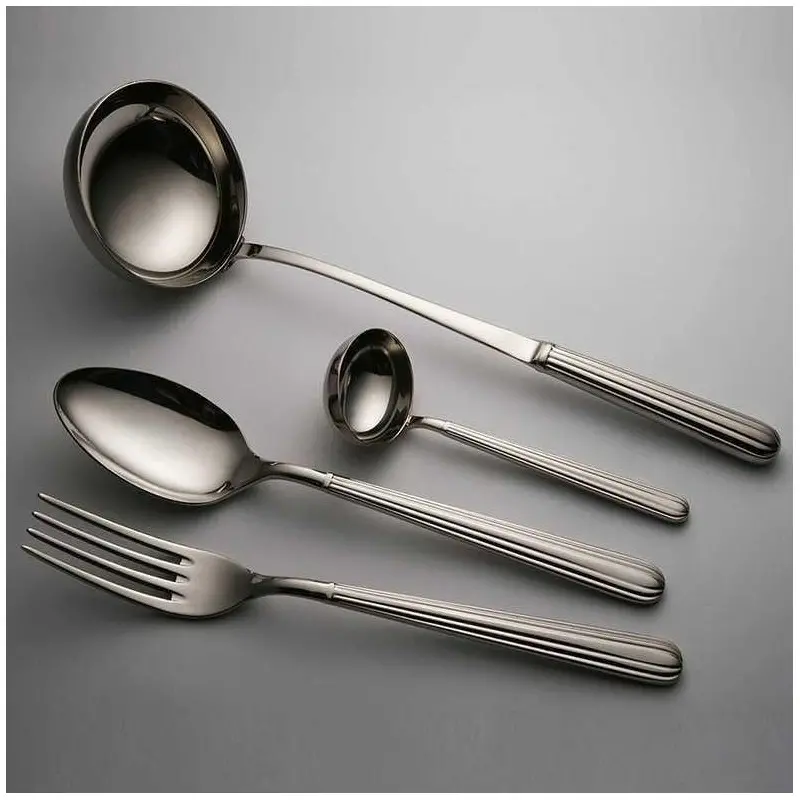 Broggi Metropolitan Collection Stainless Steel Dessert Knife Solid Handle - Set of 12 Broggi Metropolitan Collection Stainless Steel Dessert Knife Solid Handle - Set of 12
