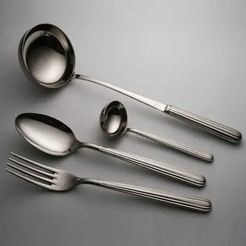 Broggi Metropolitan Collection Stainless Steel Ice Tea Spoon - Set of 12
