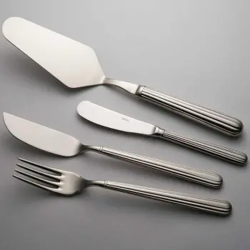 Broggi Metropolitan Collection Stainless Steel Sauce Ladle - Set of 12