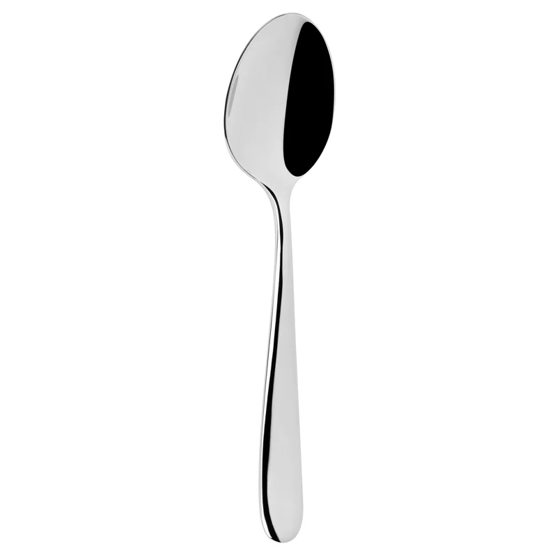 Broggi City Collection Stainless Steel Salad Serving Spoon - 25 X 8.5 Cm - Set of 12