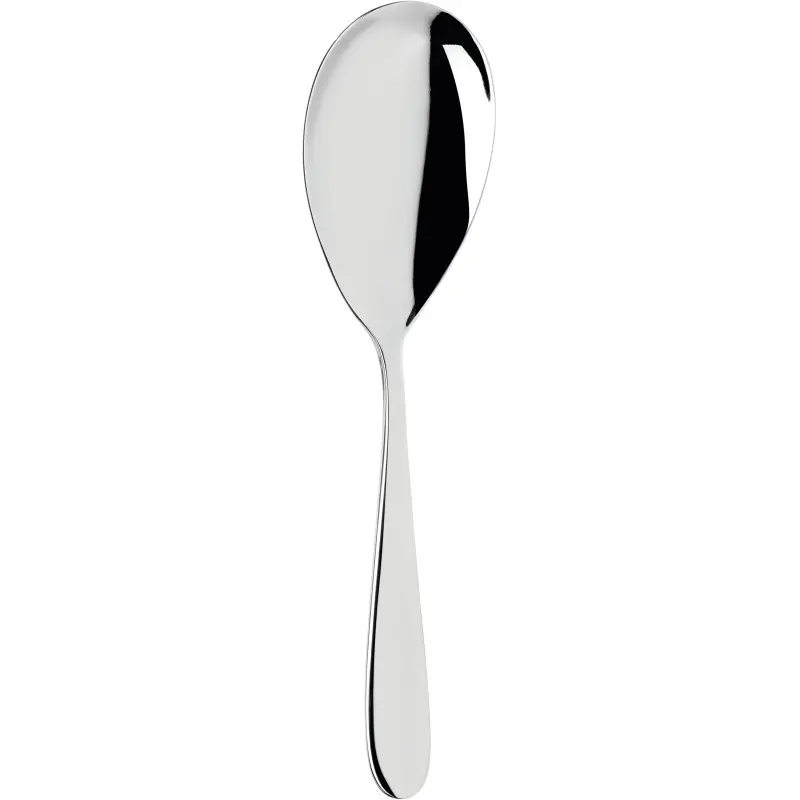 Broggi City Collection Stainless Steel Rice Serving Spoon - 8.5 X 8.5 Cm - Set of 12 Broggi City Collection Stainless Steel Rice Serving Spoon - 8.5 X 8.5 Cm - Set of 12