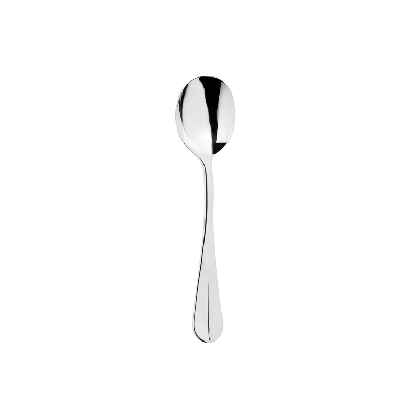 Broggi Baguette Collection Stainless Steel Soup Spoon - Set of 12 Broggi Baguette Collection Stainless Steel Soup Spoon - Set of 12