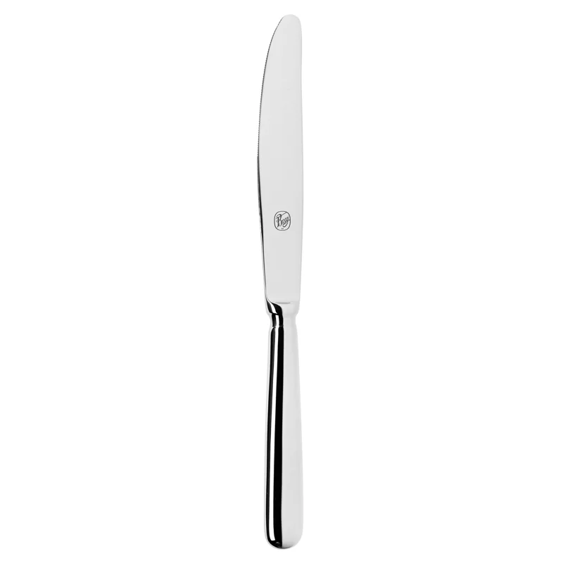 Broggi Baguette Collection Stainless Steel Table Knife Solid Handle - Set of 12 Broggi Baguette Collection Stainless Steel Table Knife Solid Handle - Set of 12