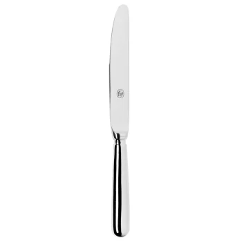 Broggi Baguette Collection Stainless Steel Table Knife Hollow Handle - Set of 12