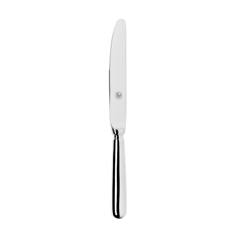 Broggi Baguette Collection Silver Plated Dessert Knife Hollow Handle - Set of 12