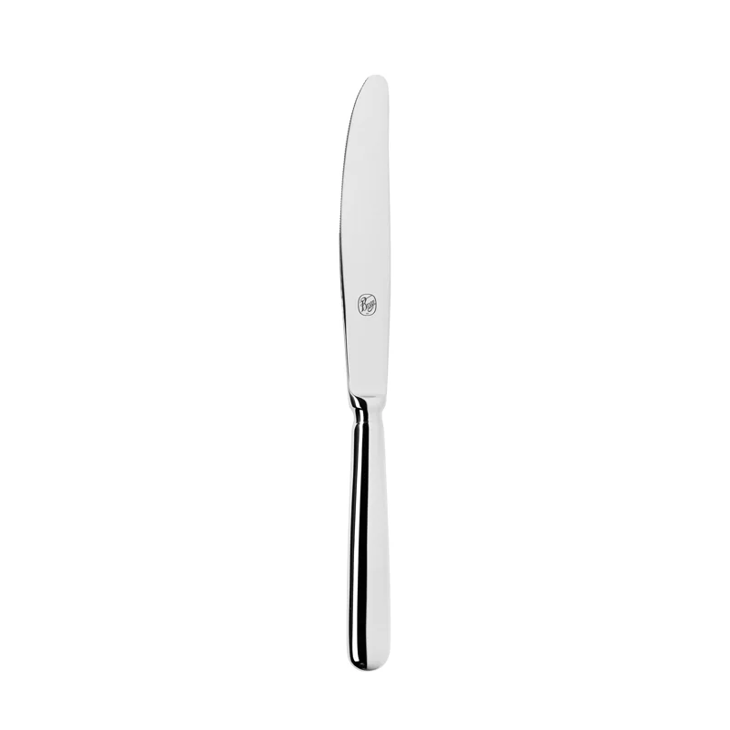Broggi Baguette Collection Silver Plated Dessert Knife Solid Handle - Set of 12 Broggi Baguette Collection Silver Plated Dessert Knife Solid Handle - Set of 12