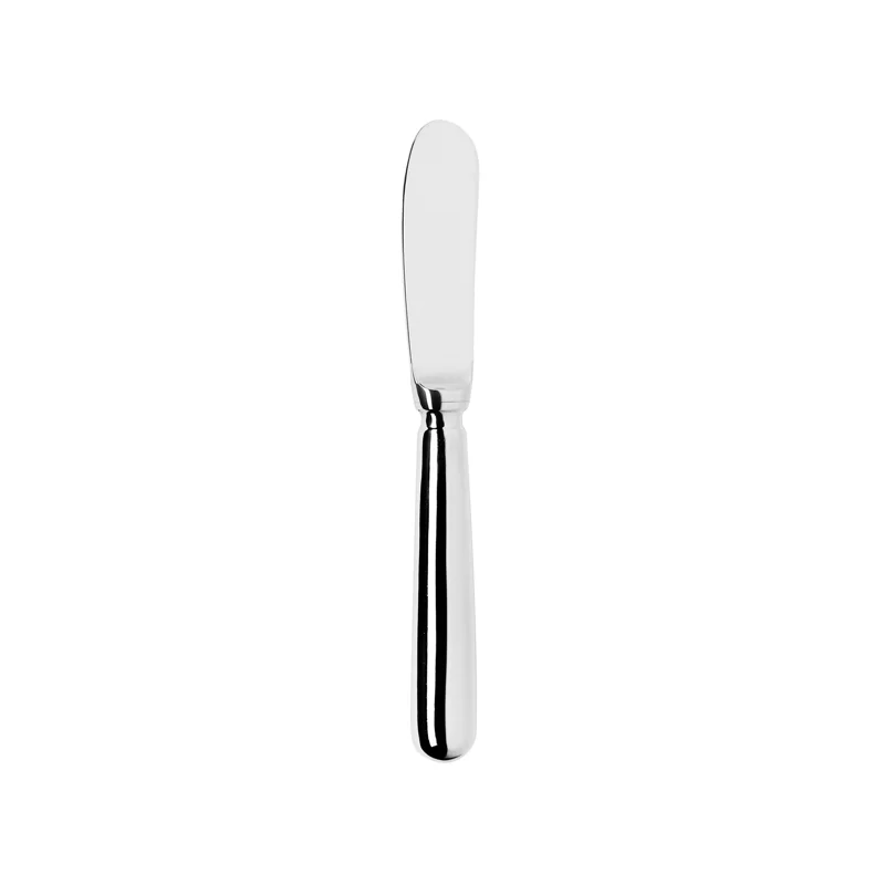 Broggi Baguette Collection Stainless Steel Butter Knife Hollow Handle - Set of 12