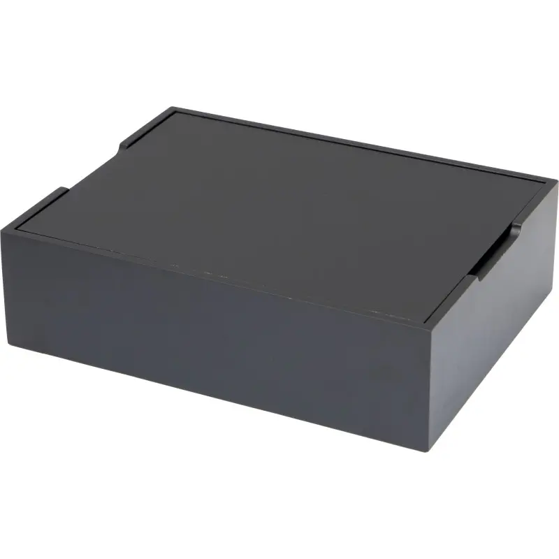 Broggi Collection Wood Bento Box. Rectangular. Black Wood Broggi Collection Wood Bento Box. Rectangular. Black Wood