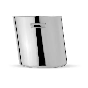 Broggi Zeta Collection Silver Plated Champagne Bucket Zeta 19 x 15 cm H.19.5 cm