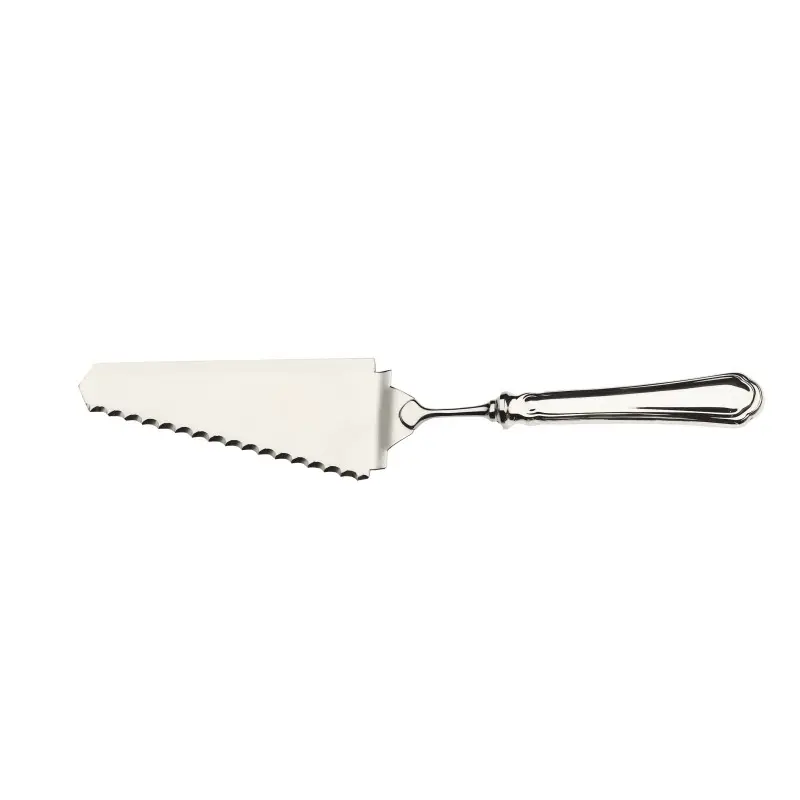 Broggi Serbelloni Collection Silver Plated Cake Server Serrated Edge - Set of 12 Broggi Serbelloni Collection Silver Plated Cake Server Serrated Edge - Set of 12